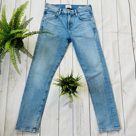 Citizens of Humanity Premium Vintage Elsa Slim Straight Jeans Size 24 - Picture 1 of 12